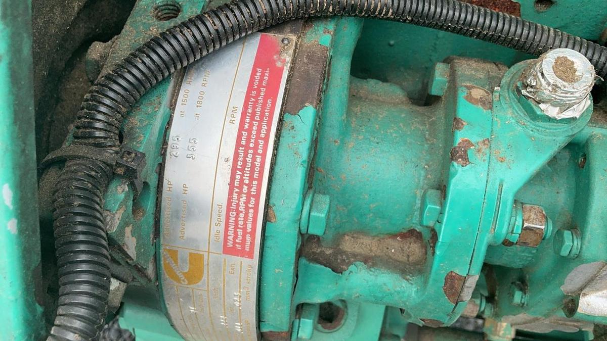 Used 1987 Cummins 855 Power Unit
