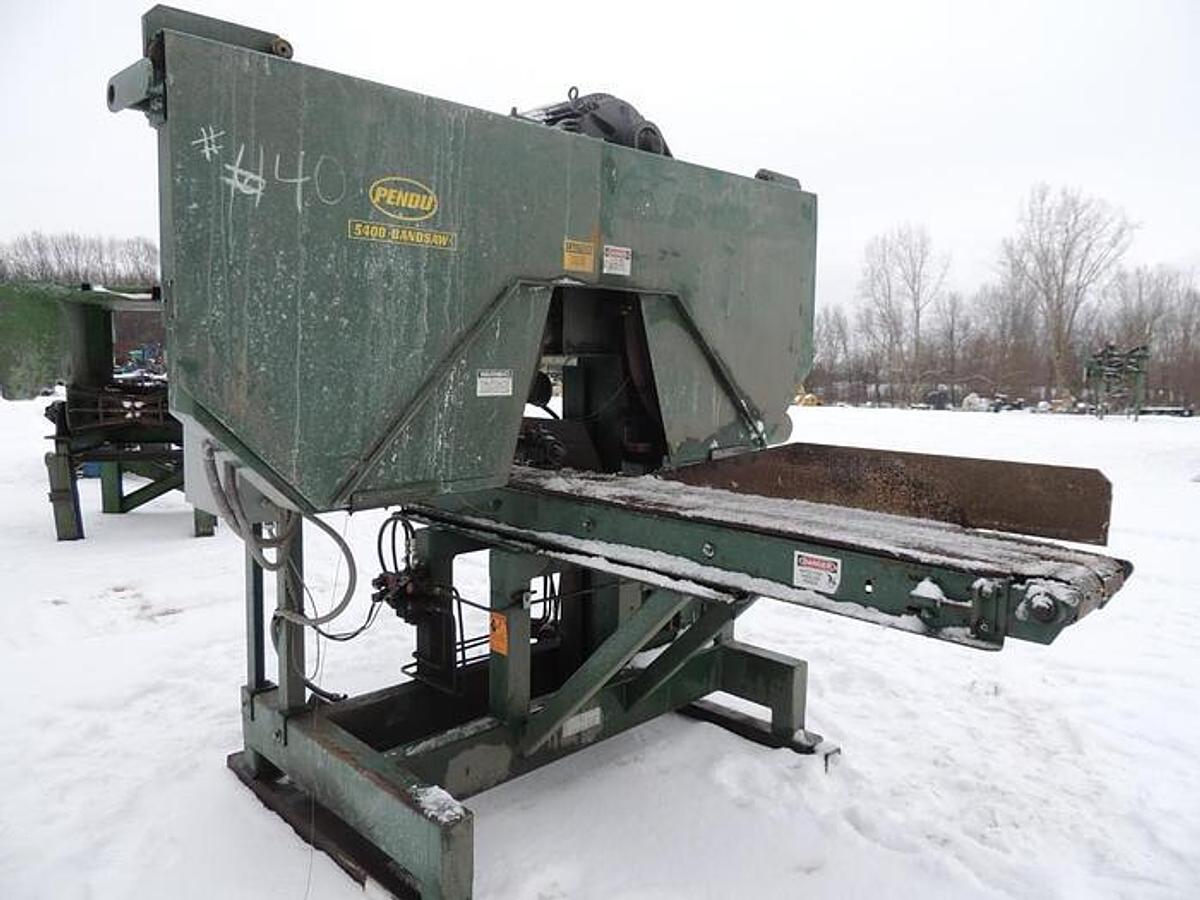 Used Pendu Band Resaw Stave Mill