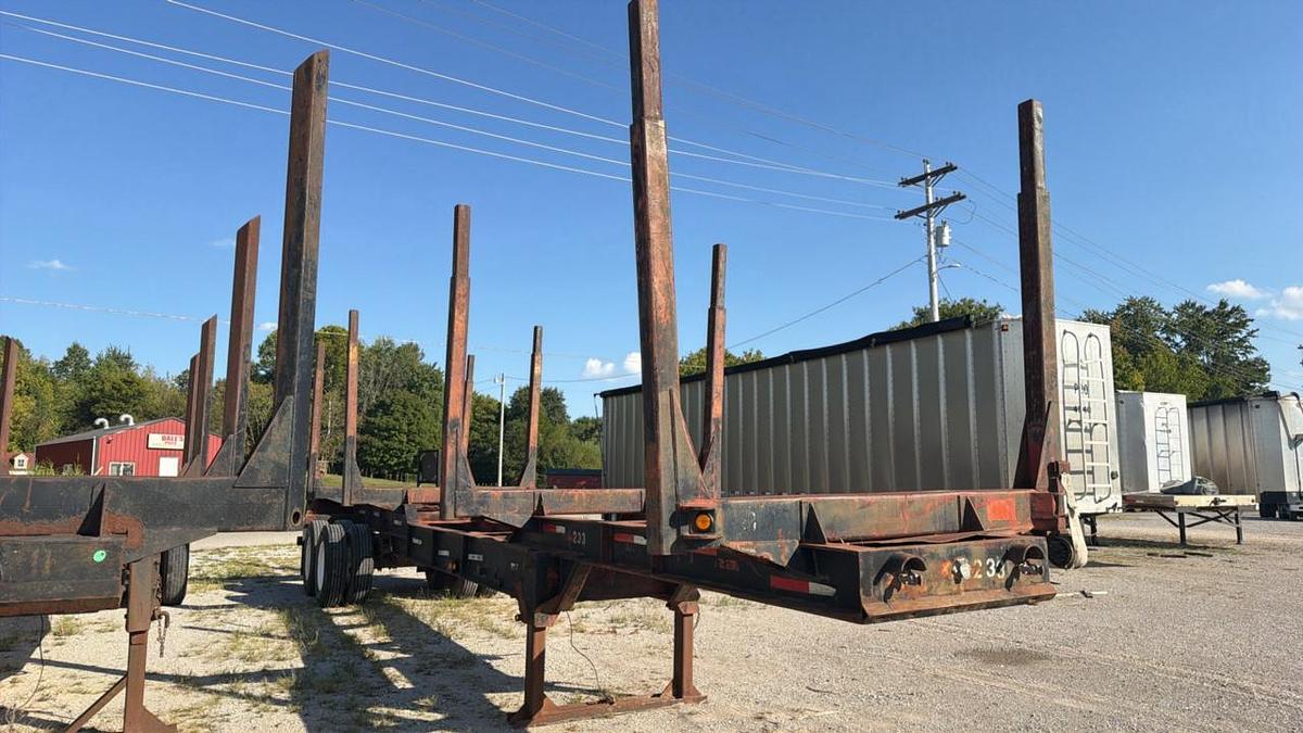 Used 1989 Evans Log Trailer