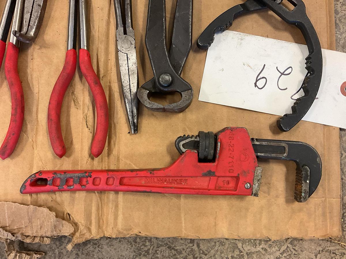 Used Vise Grips and Pliers