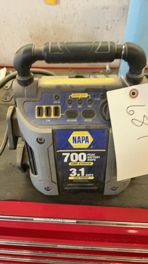 Used Napa Jumpstarter, Grinder, and Misc. Tools