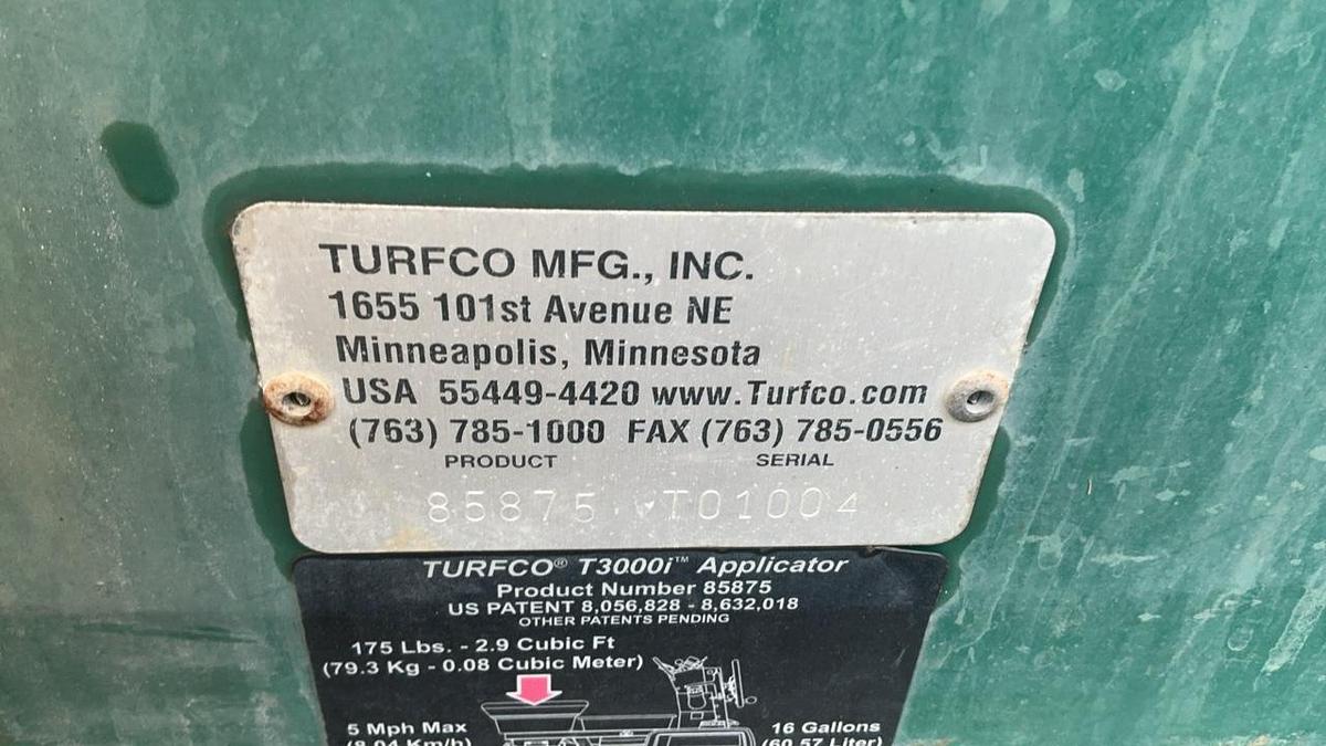 Used Turfco 85875 Sprayer/Seeder