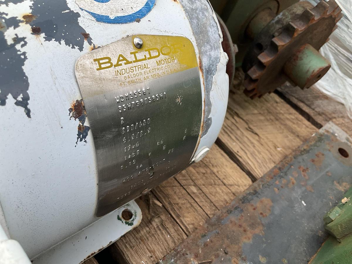 Used Electric Motors and Gearbox