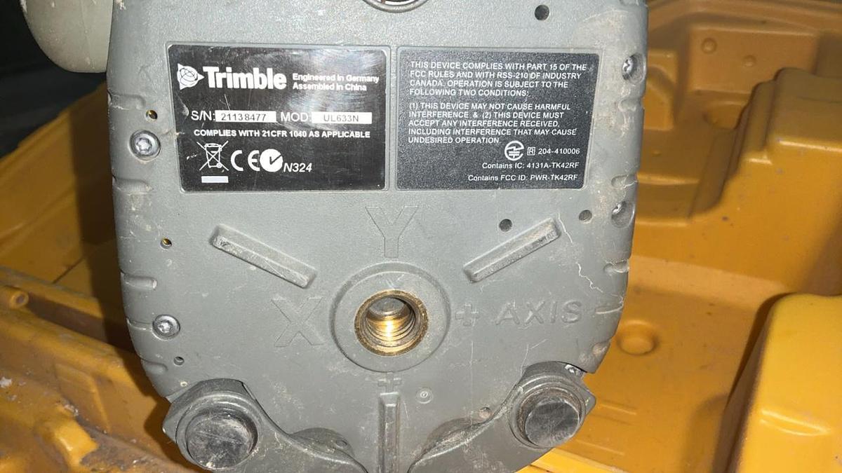 Used Trimble Laser Leveling System
