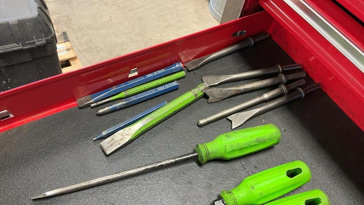 Used U.S. General Tool Box and Contents