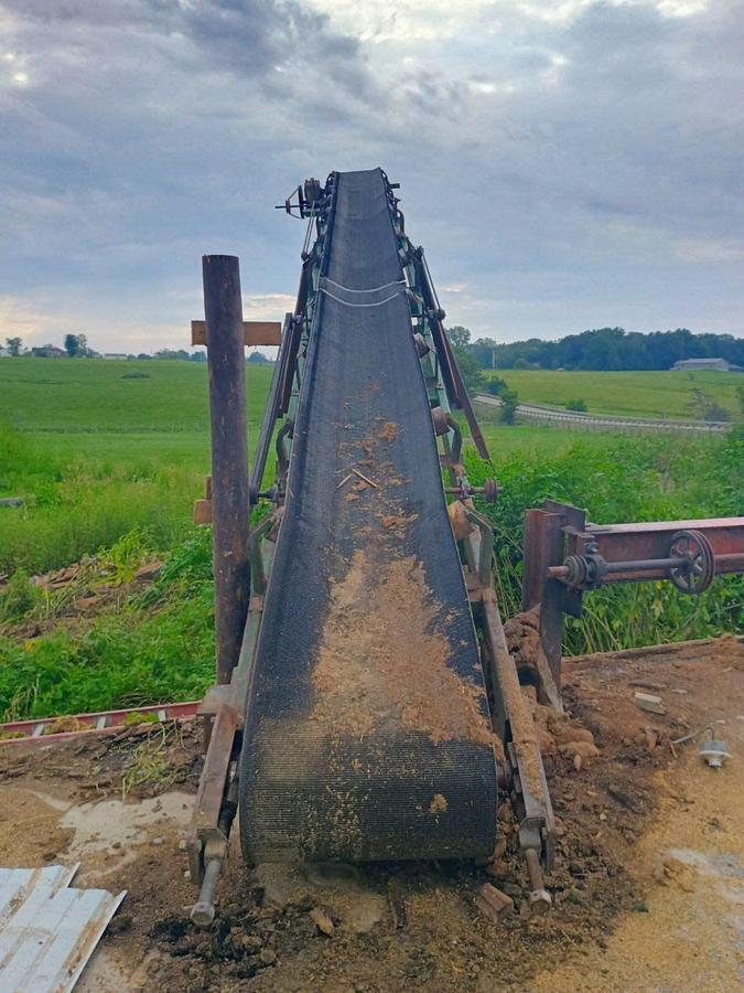 Used Concave Belt Conveyor