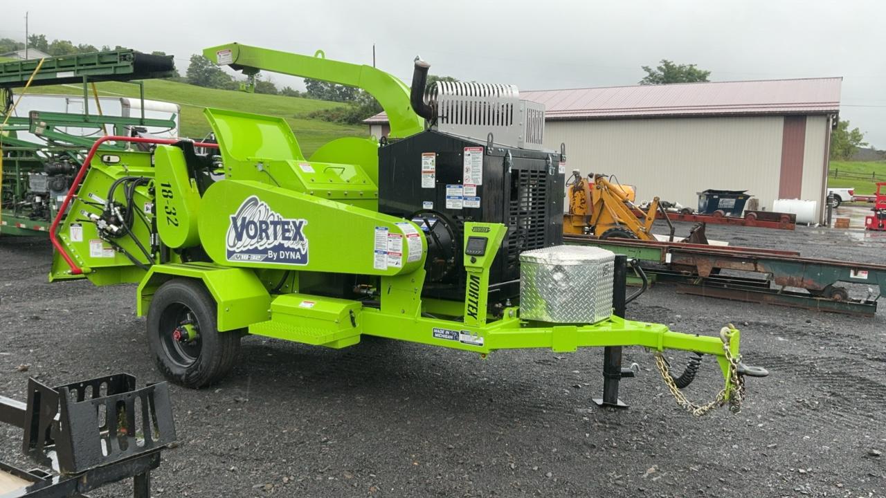 Used 2024 Dyna Vortex V-18 Brush Chipper