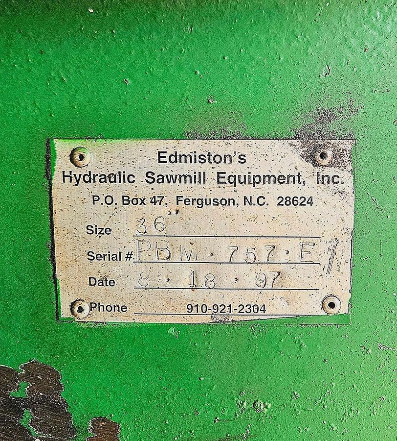 Used Complete Edmiston Circle Sawmill