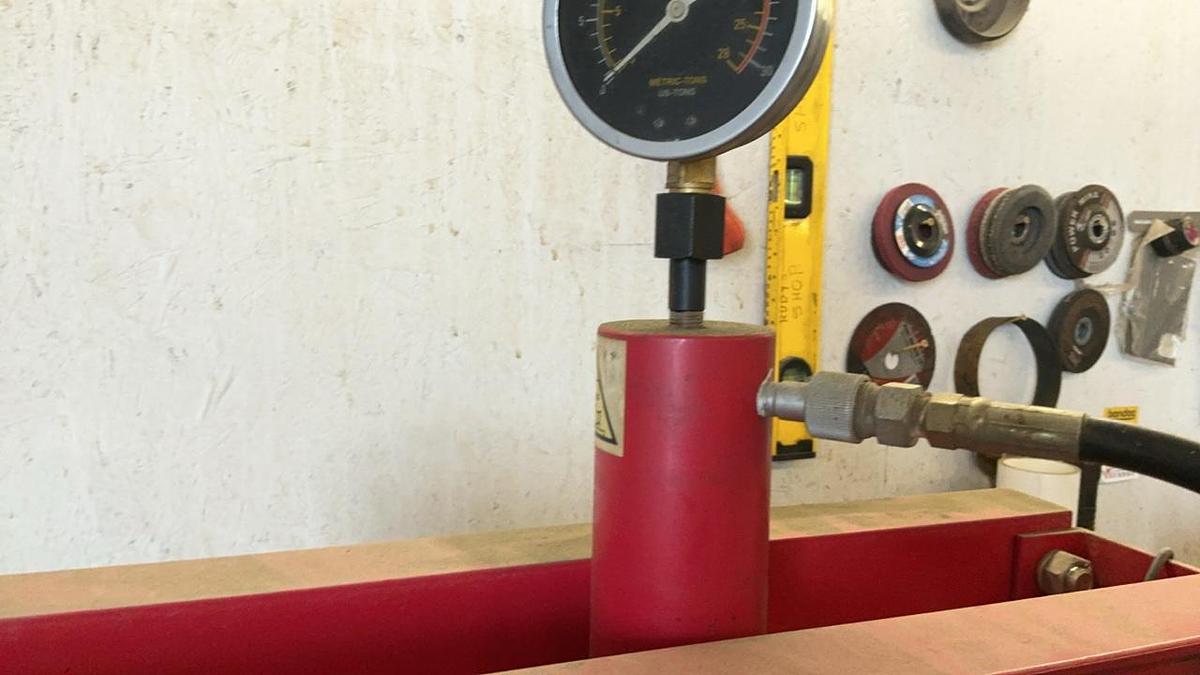 Used 20 Ton Shop Press