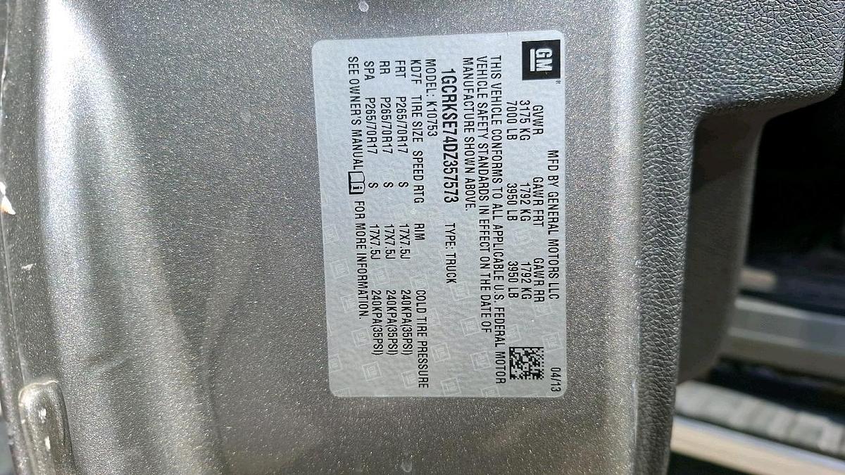 Used 2013 Chevy 1500 Pickup Truck