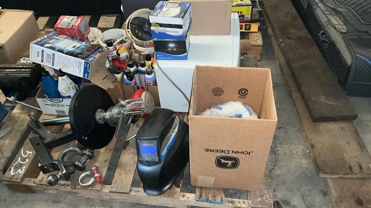Used Welding Helmet, Floodlights, Misc. Parts and Accessories