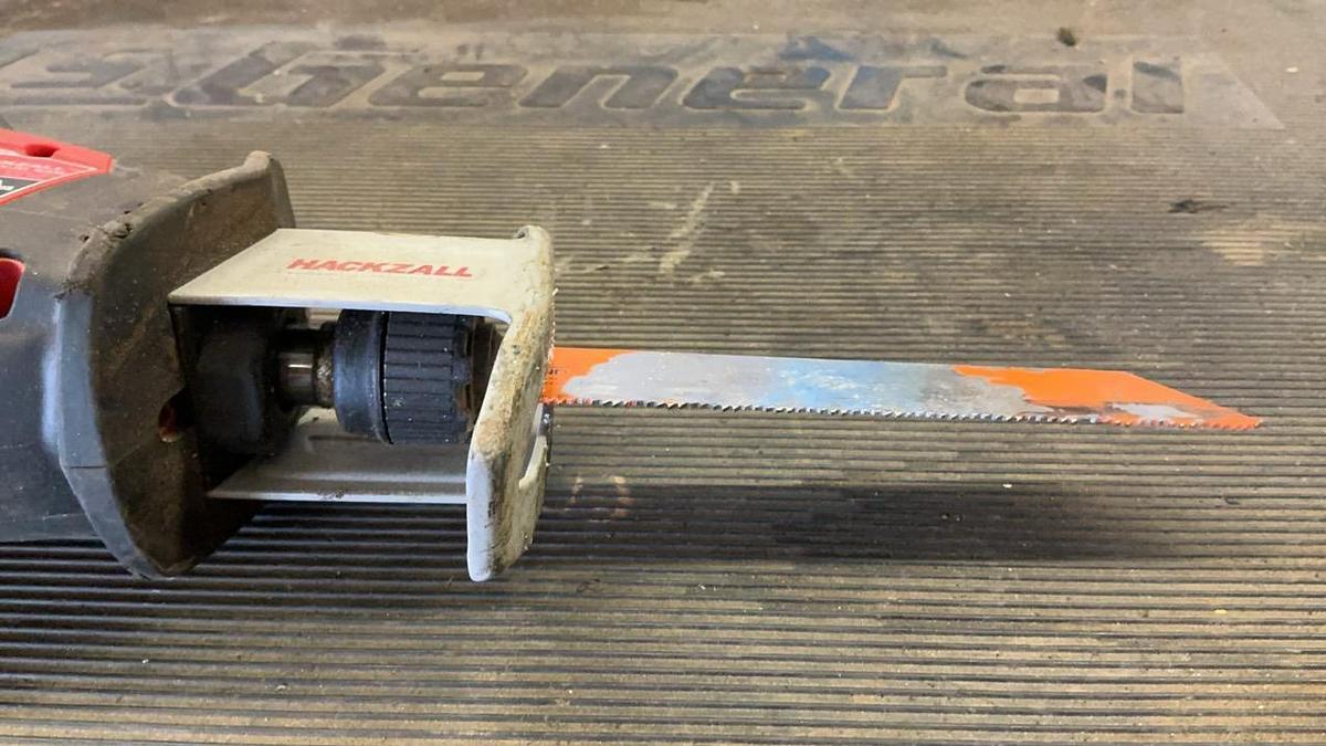 Used Milwaukee Impact and Reciprocating Saw Set