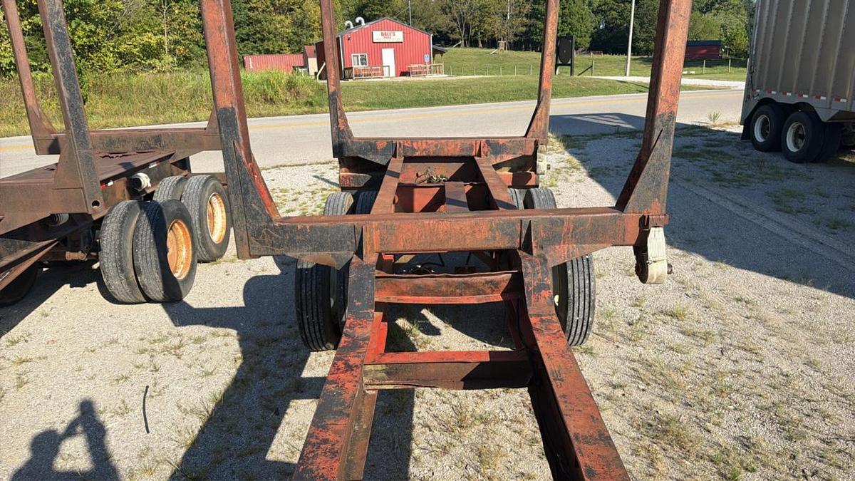 Used 1989 Evans Log Trailer