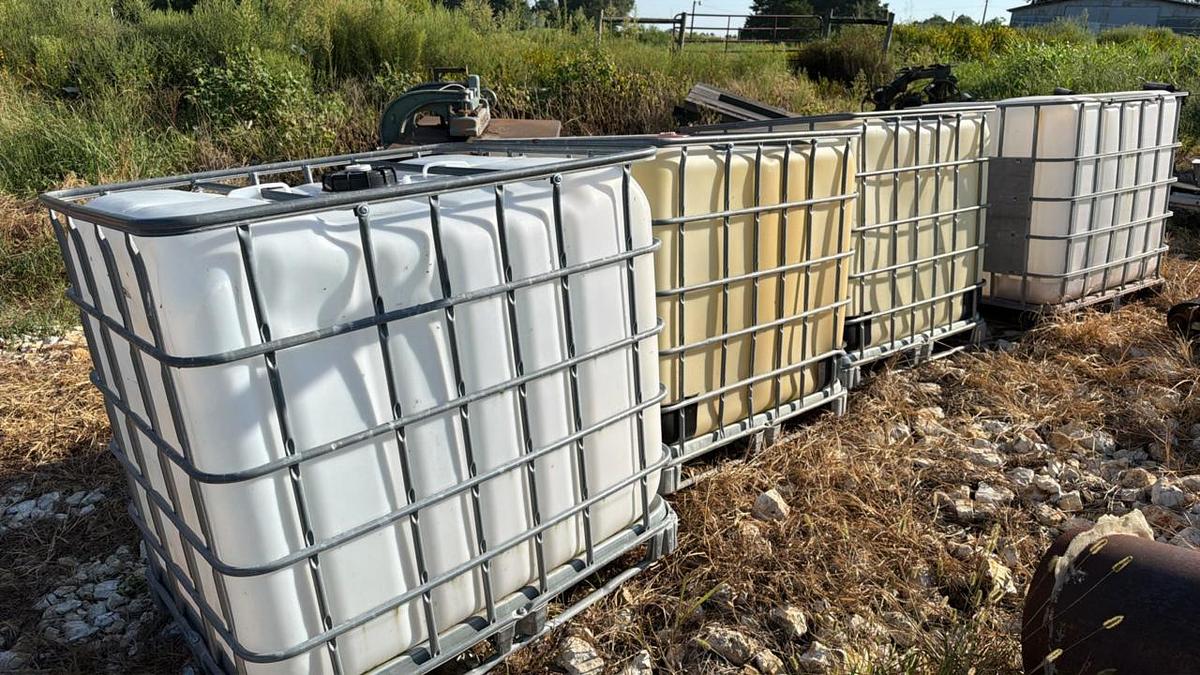Used 4 Plastic Totes