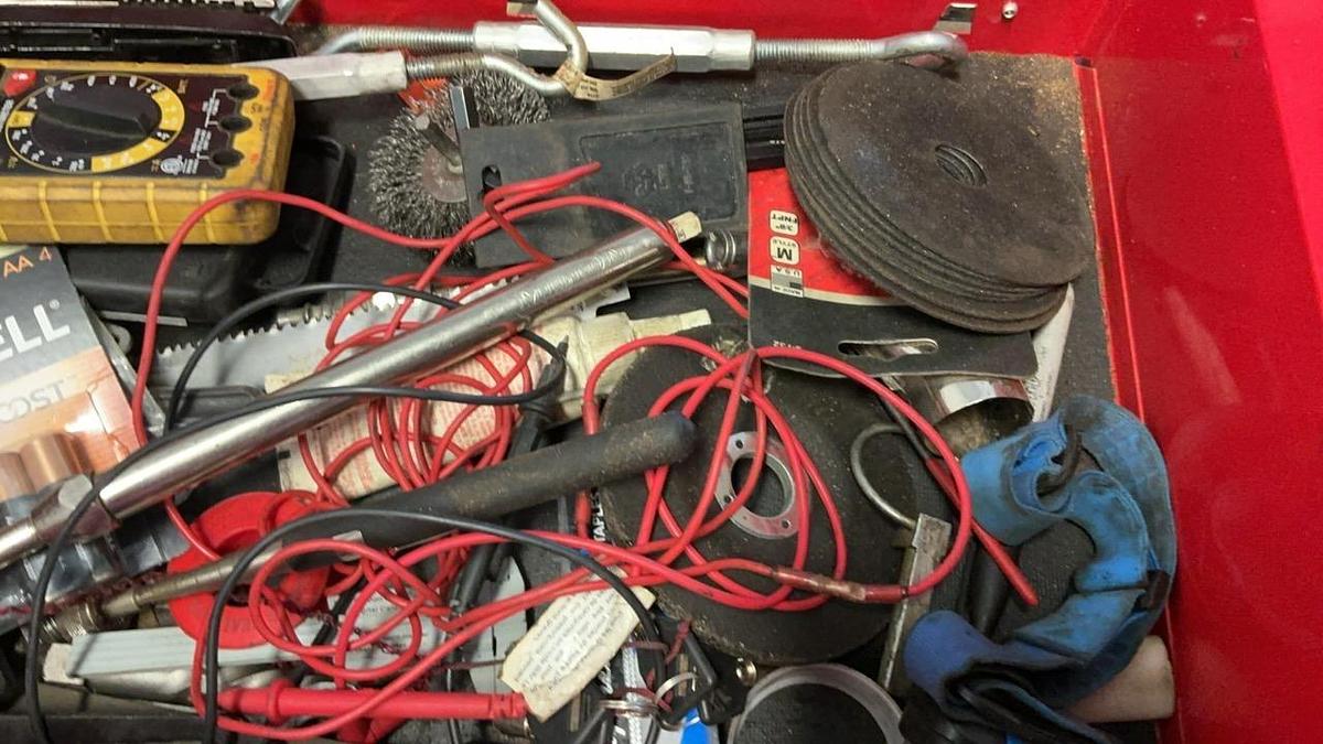 Used U.S. General Tool Box and Contents