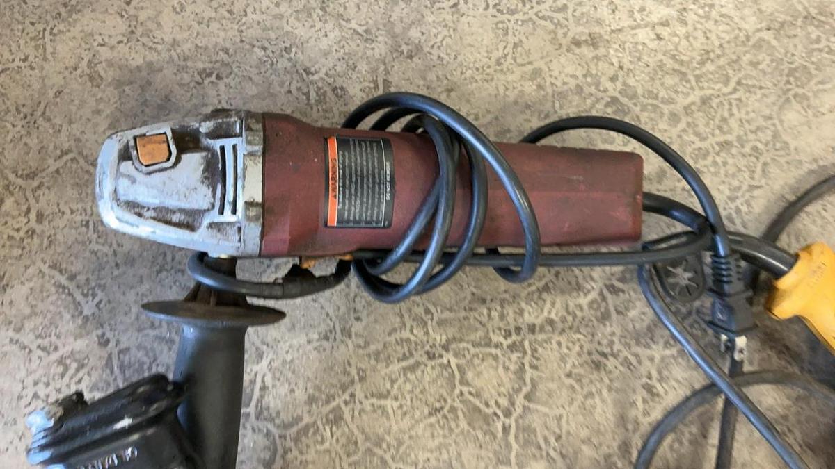Used Hammer Drill, 4 1/2” Angle Grinder and Impacts