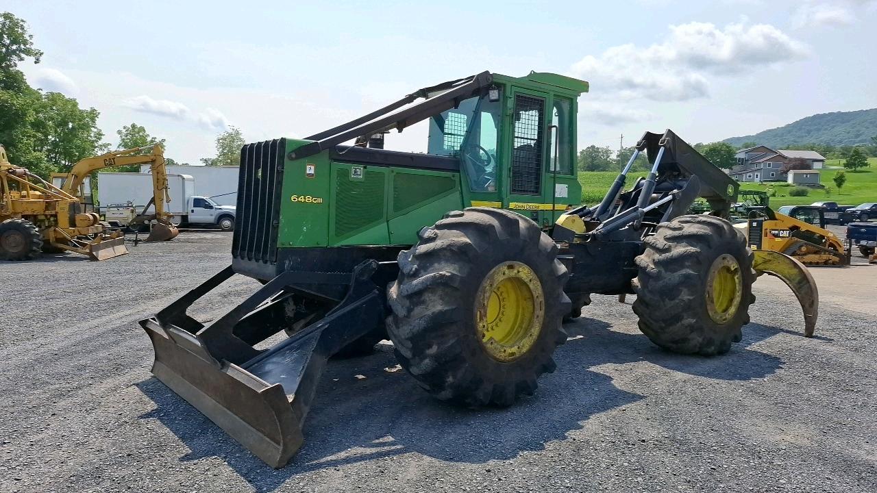 Used 2007 John Deere 648GIII Skidder