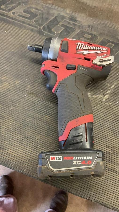 Used Milwaukee Impact and Reciprocating Saw Set