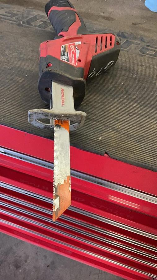 Used Milwaukee Impact and Reciprocating Saw Set