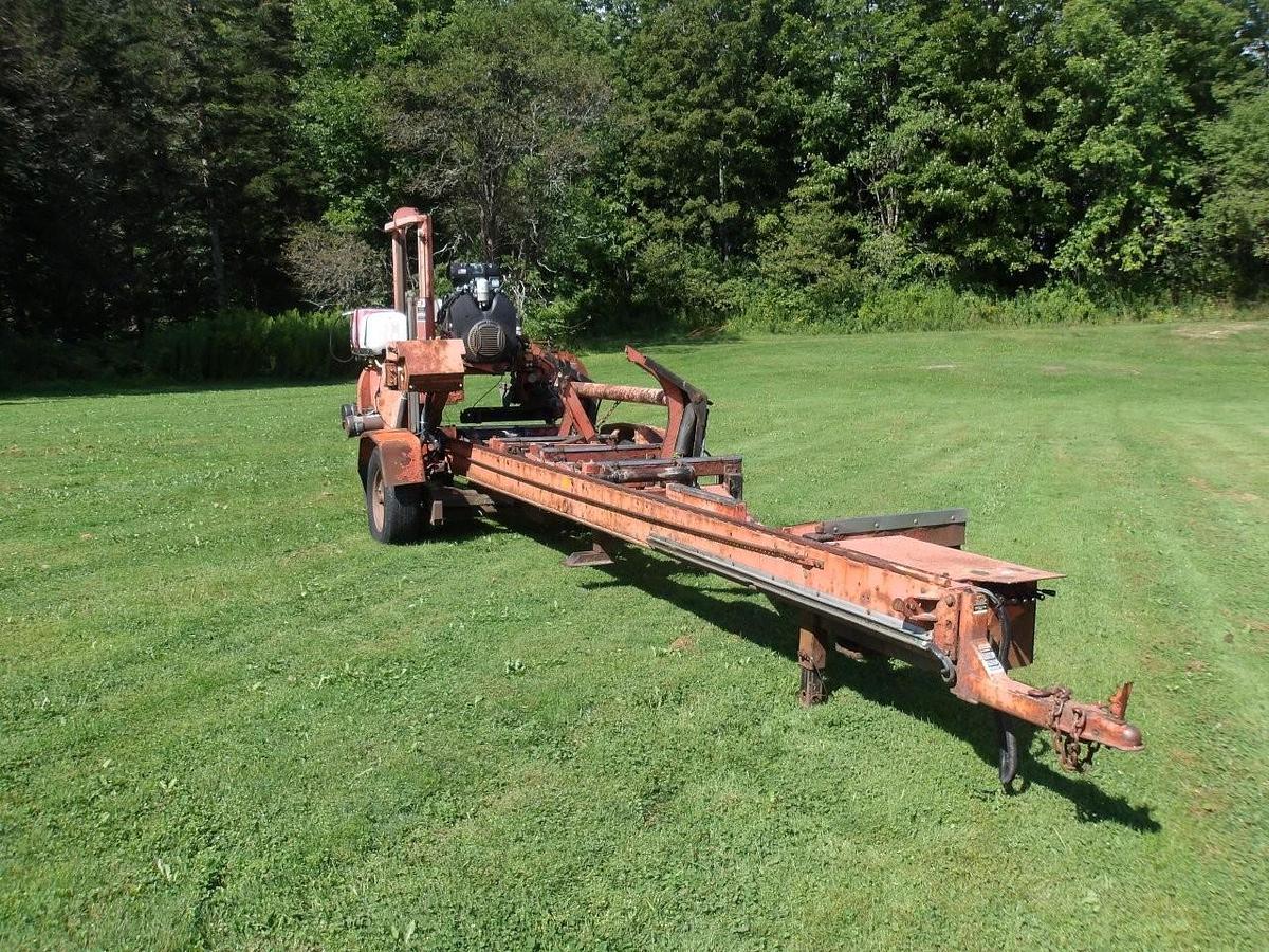 Used 2007 Wood-Mizer LT40 Super Hydraulic Portable Bandmill
