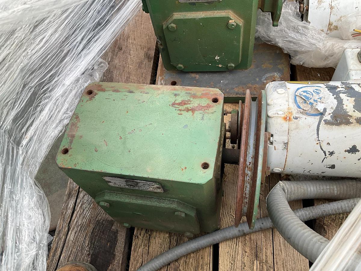 Used Electric Motors and Gearbox
