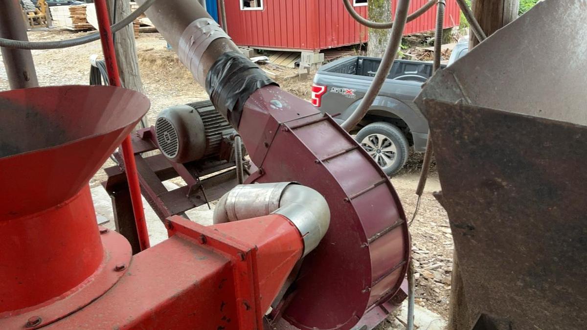 Used Cornell A26 Dust Blower and Pipe