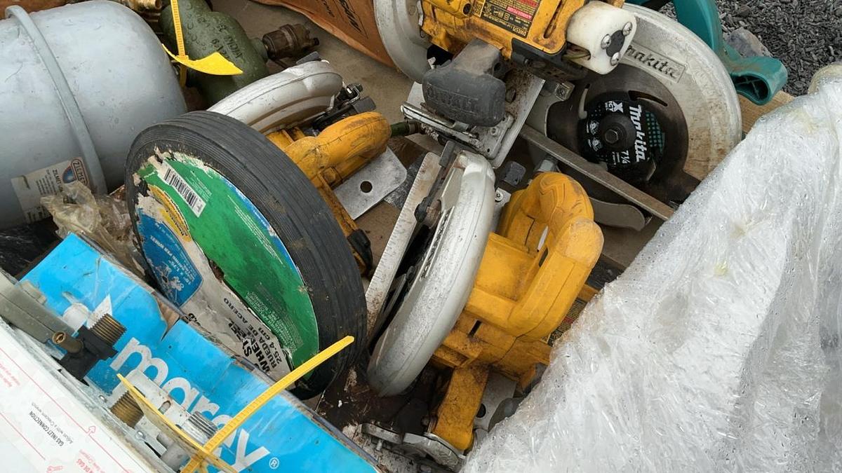 Used Water Heaters, Circle Saws, and Misc. Parts and Accessories