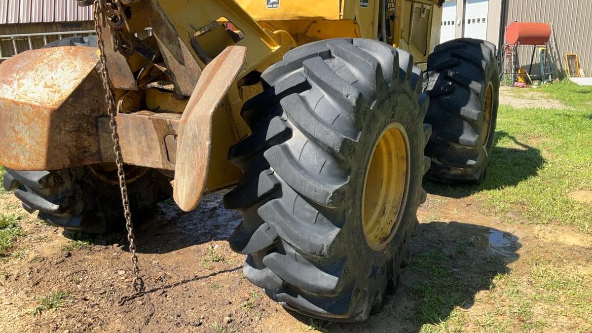 Used 1994 John Deere 540E Cable Skidder
