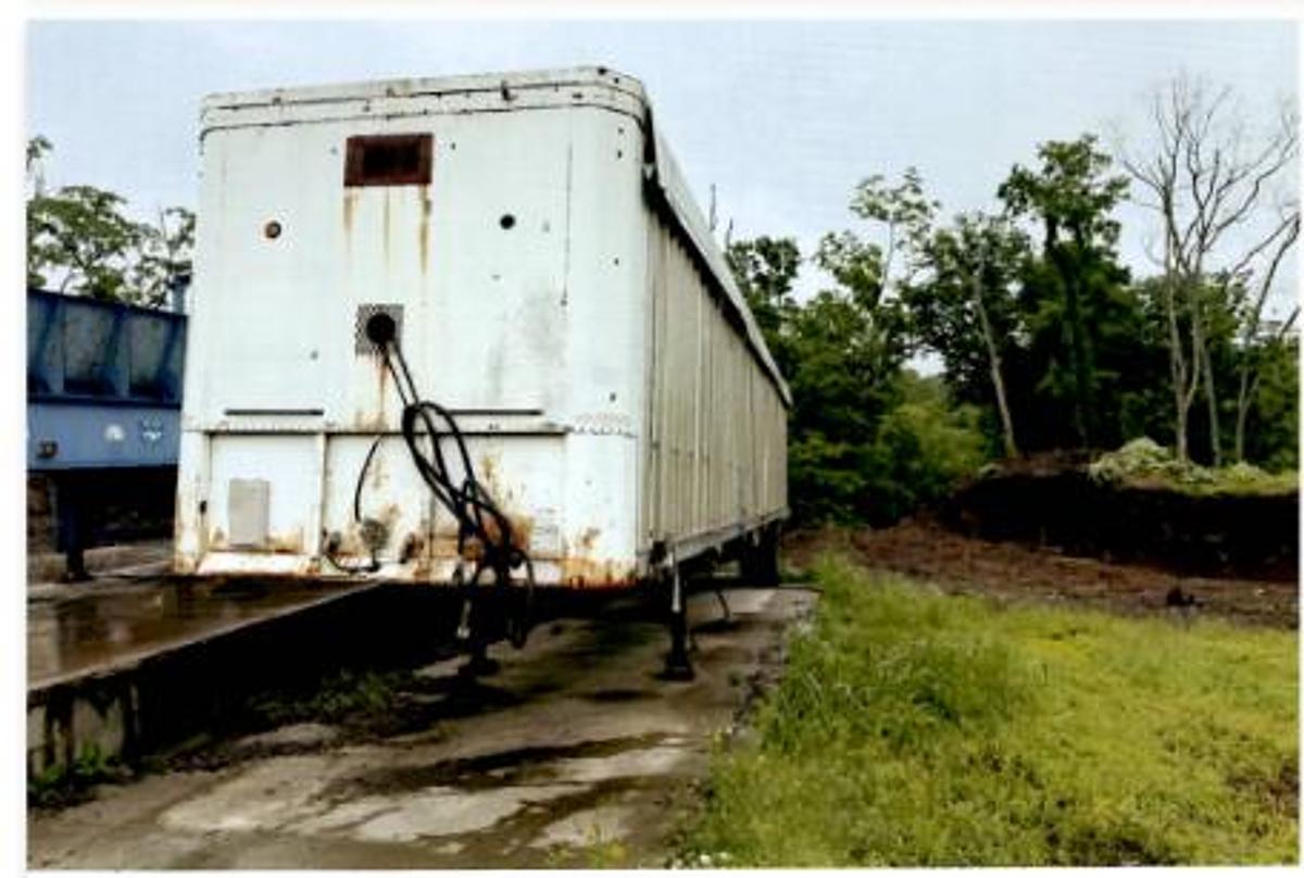 Used A Walking Floor Trailer
