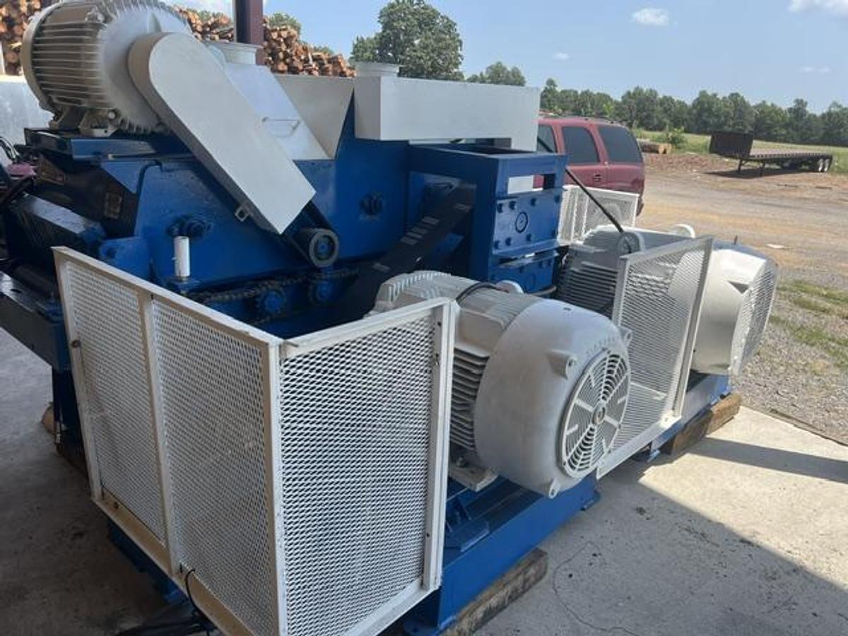 Used Brewer 8124 Double Bay, Double Arbor Gangsaw