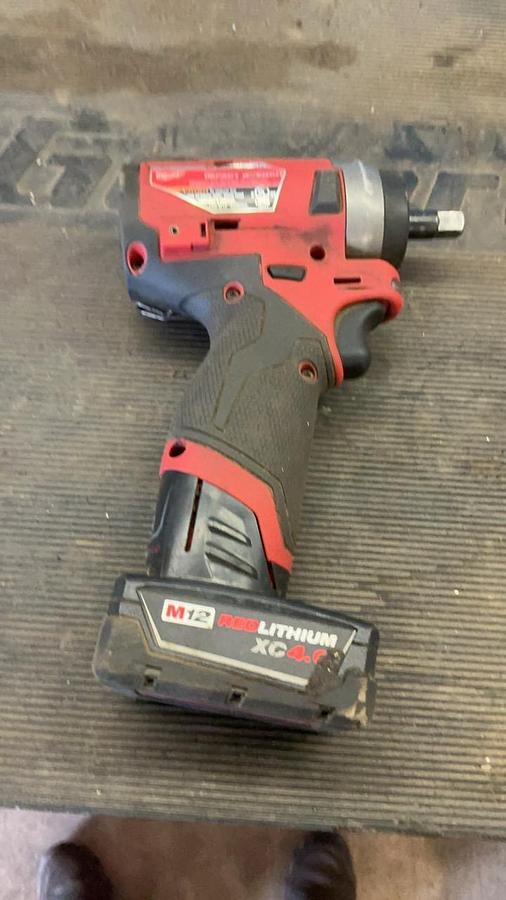 Used Milwaukee Impact and Reciprocating Saw Set
