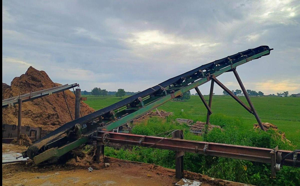 Used Concave Belt Conveyor