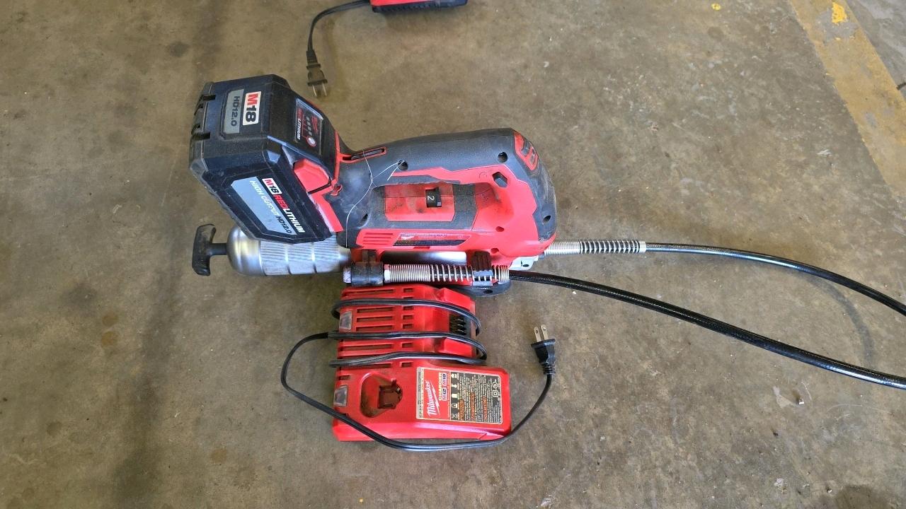 Used Milwaukee Grease Gun
