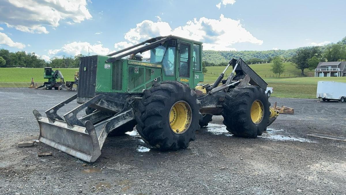 Used 2012 John Deere 848H Grapple Skidder