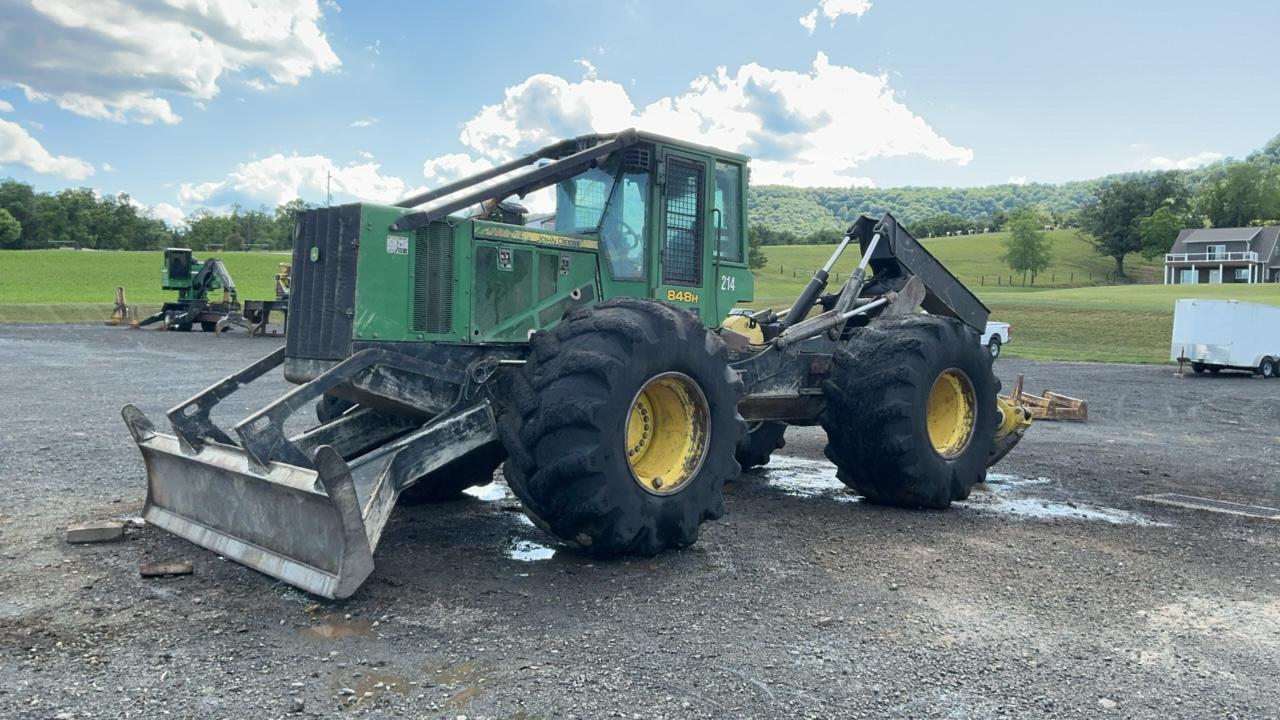 Used 2012 John Deere 848H Grapple Skidder