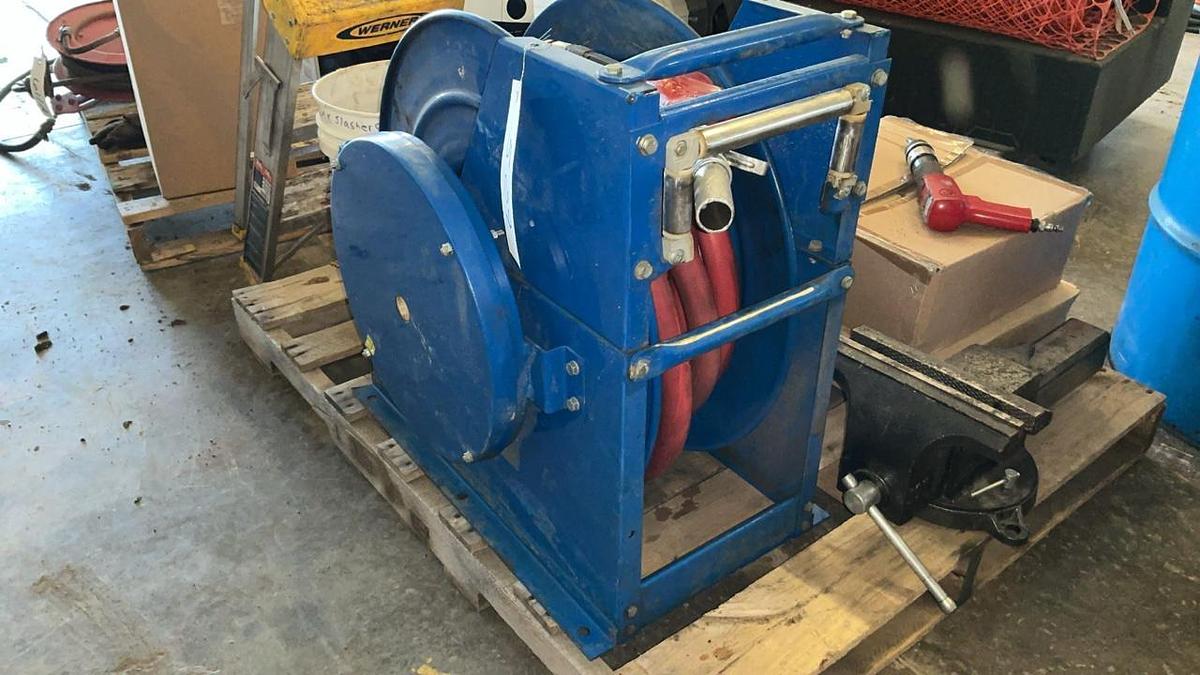 Used Hose Reel with Hose