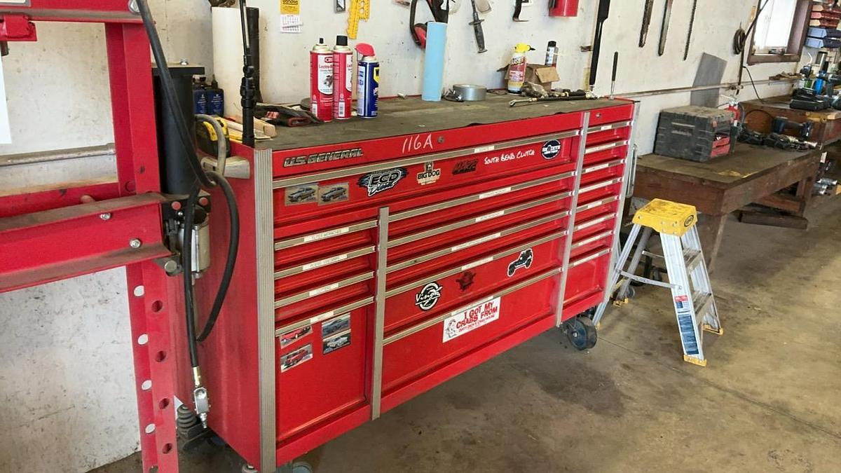 Used US General Tool Chest with Tools