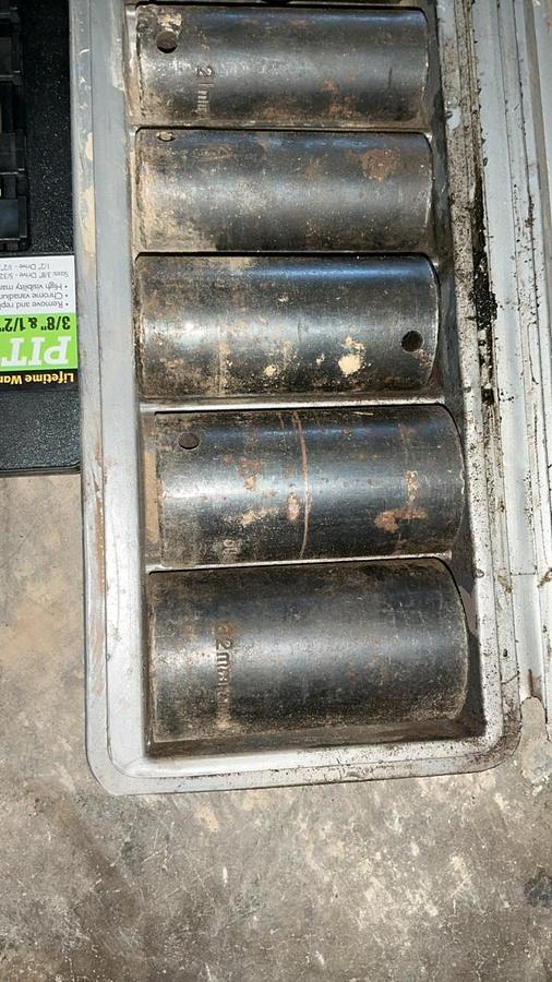 Used Breaker Bar and Sockets