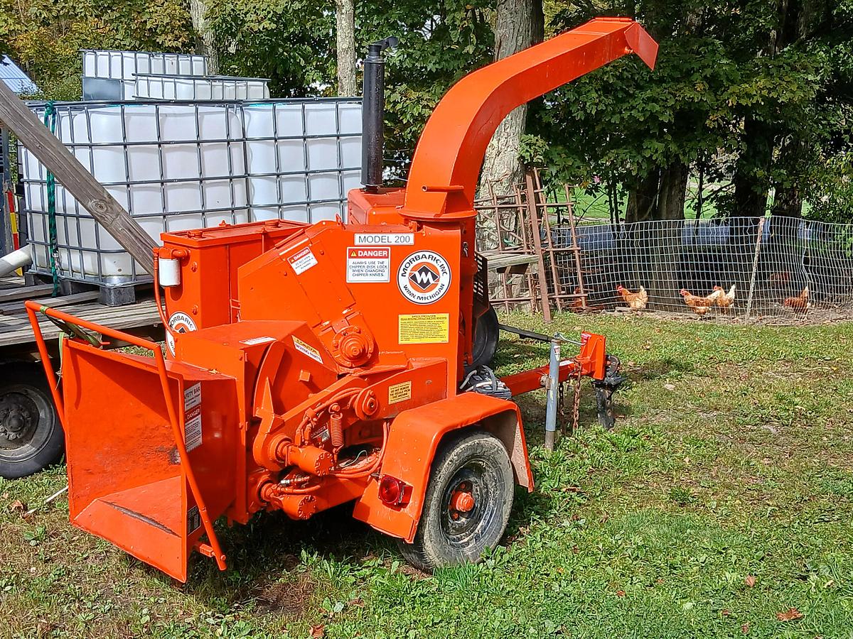Used Morbark Portable 200 Chipper