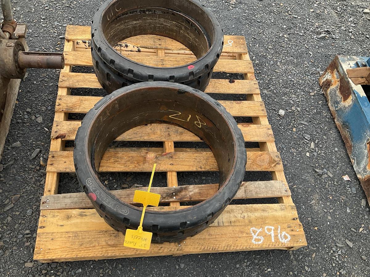 Used Forklift Wheel Replacement Tires
