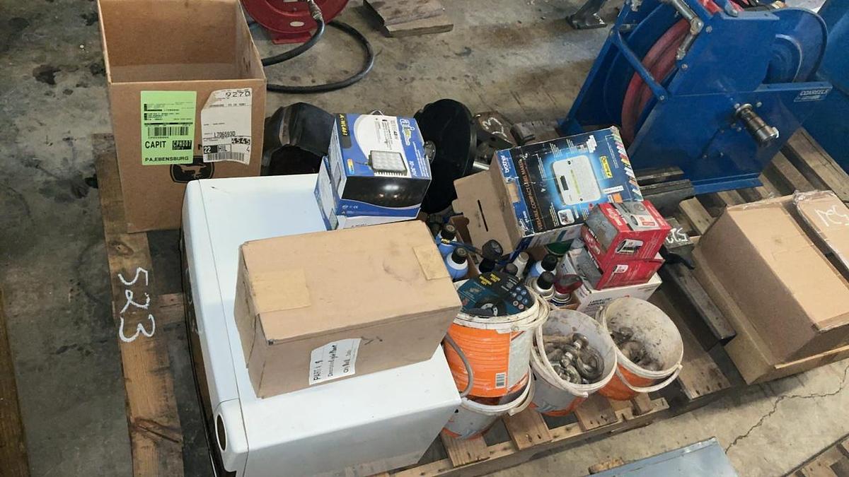 Used Welding Helmet, Floodlights, Misc. Parts and Accessories