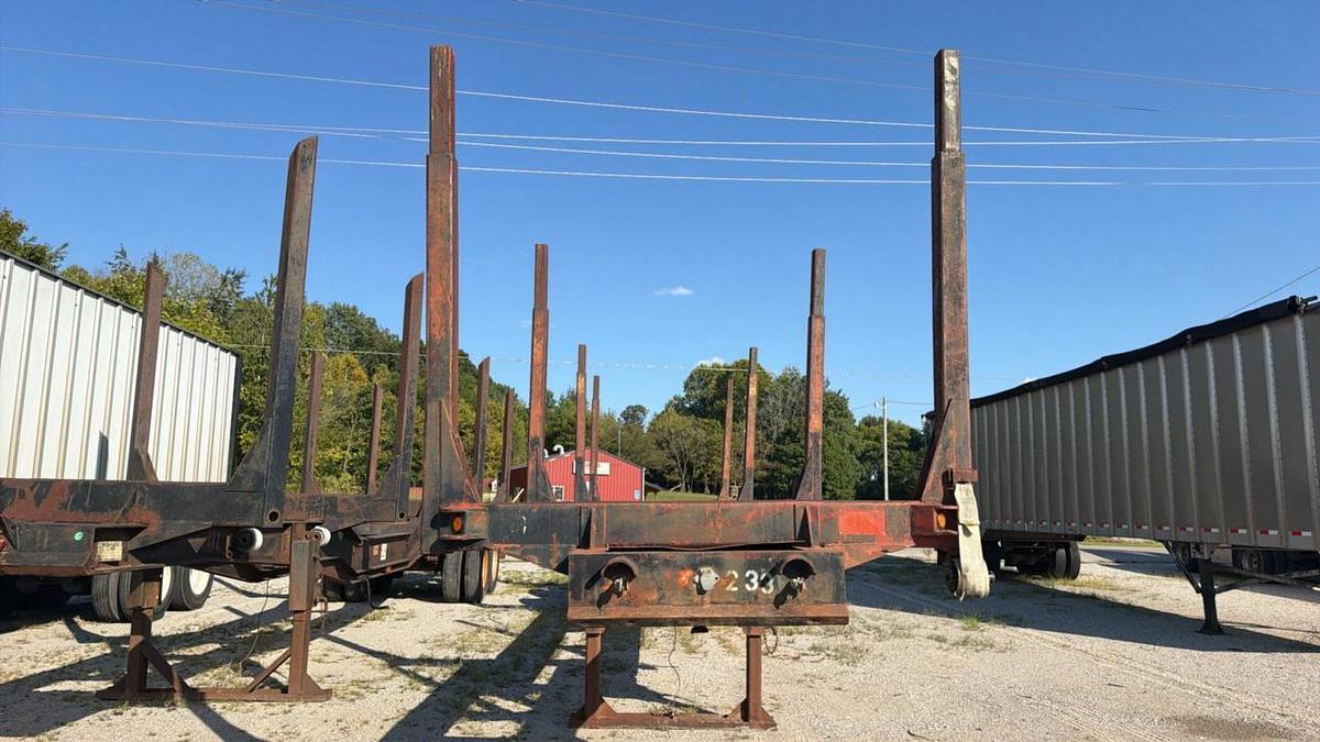Used 1989 Evans Log Trailer