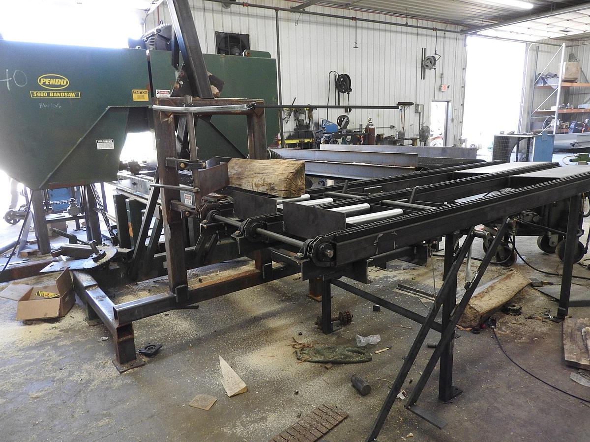 Used Pendu Band Resaw Stave Mill