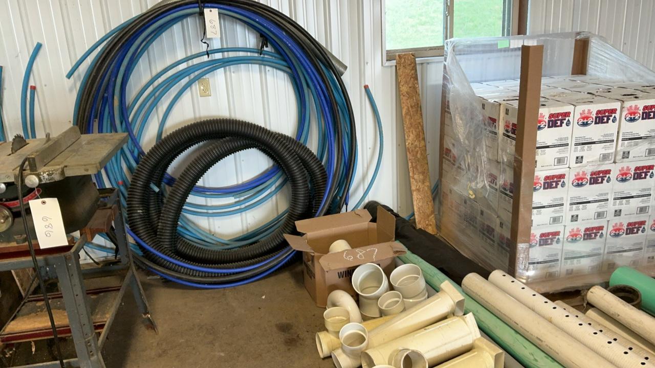 Used Plastic Pipe and Conduit
