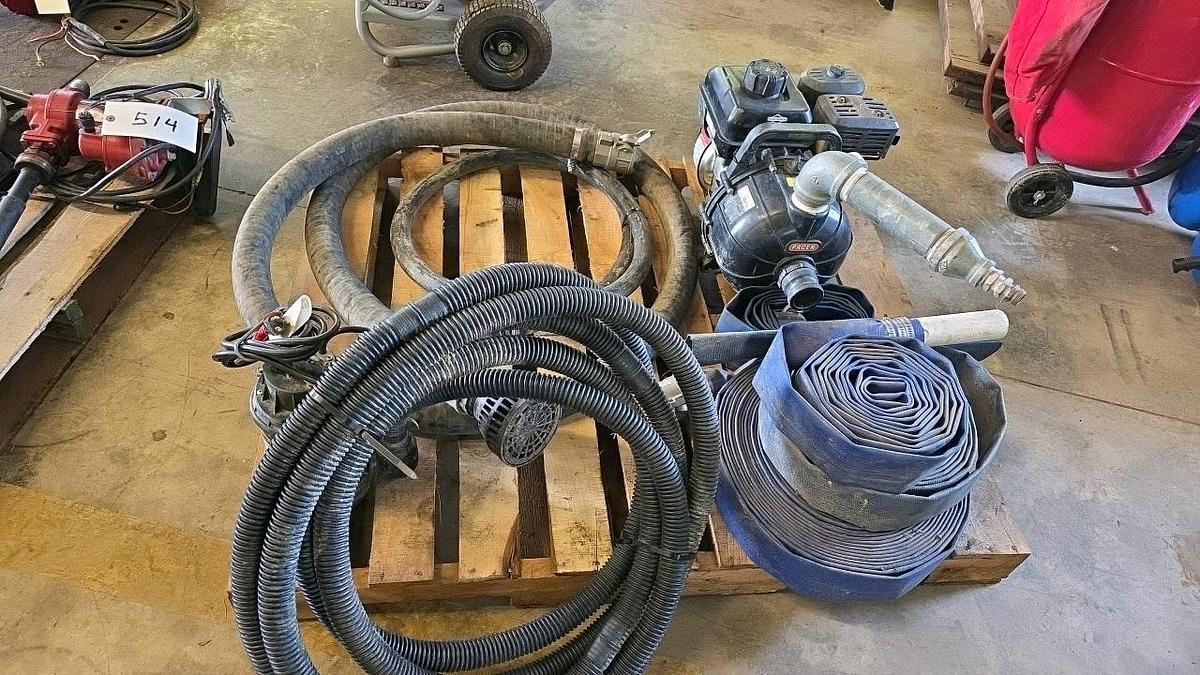 Used Pumps and Hoses