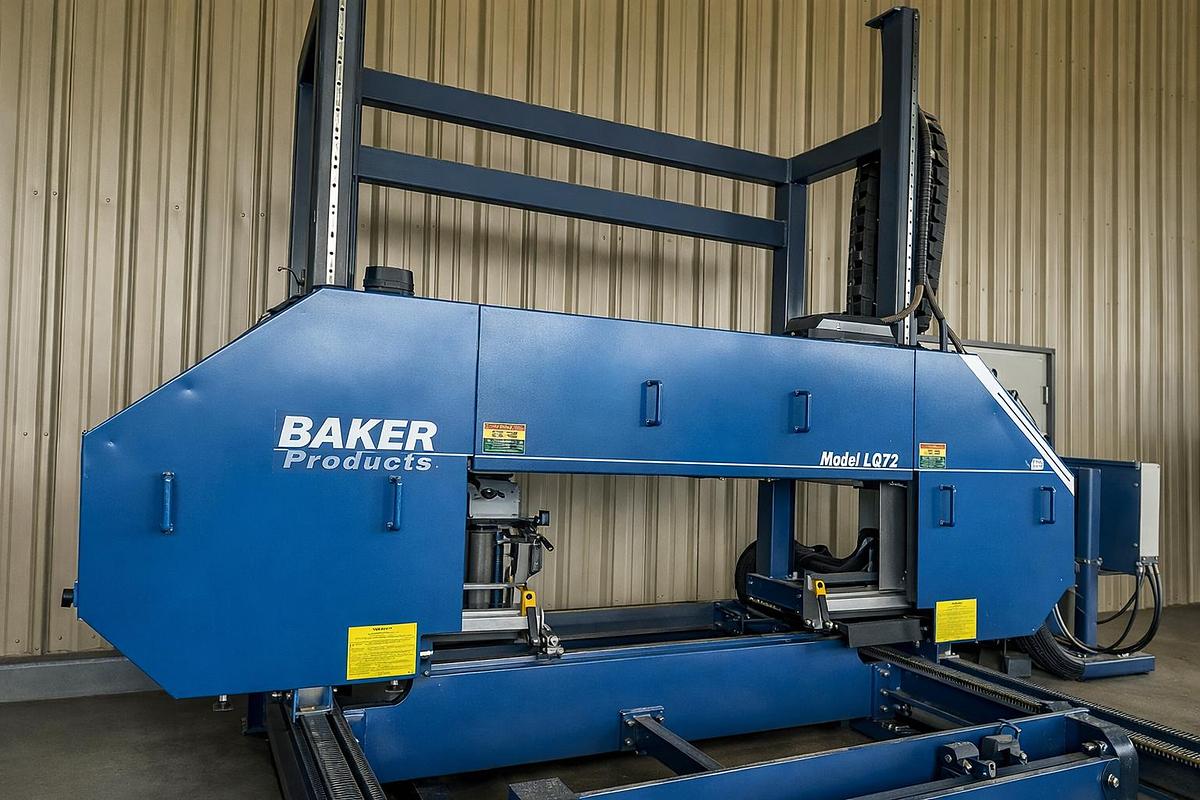 Used Baker LQ72 Bandmill