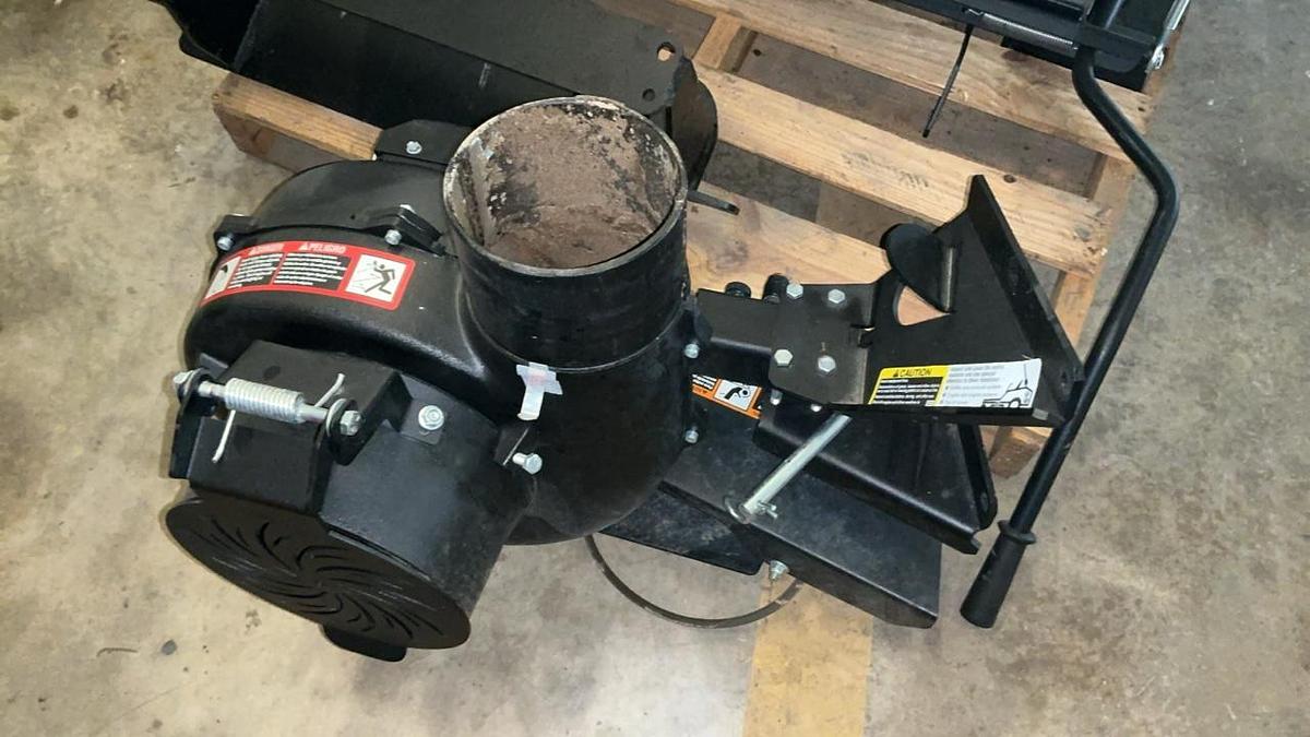 Used John Deere BUC10858 Grass Collector Attachment