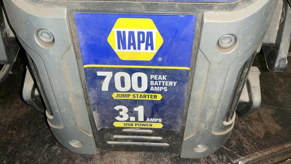 Used Napa Jumpstarter, Grinder, and Misc. Tools