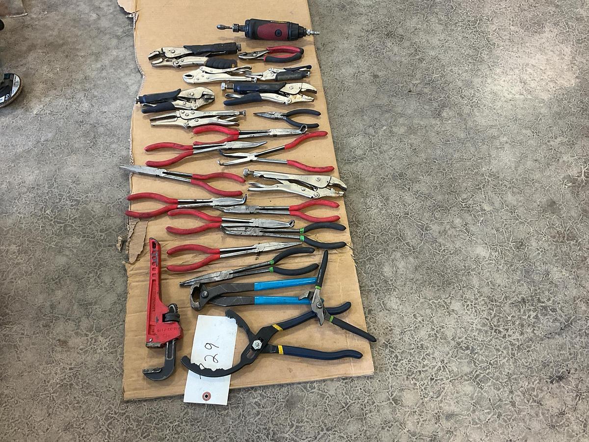 Used Vise Grips and Pliers