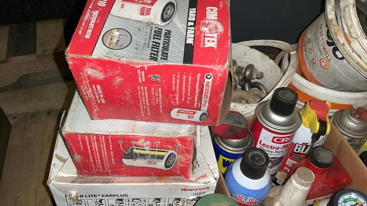Used Welding Helmet, Floodlights, Misc. Parts and Accessories